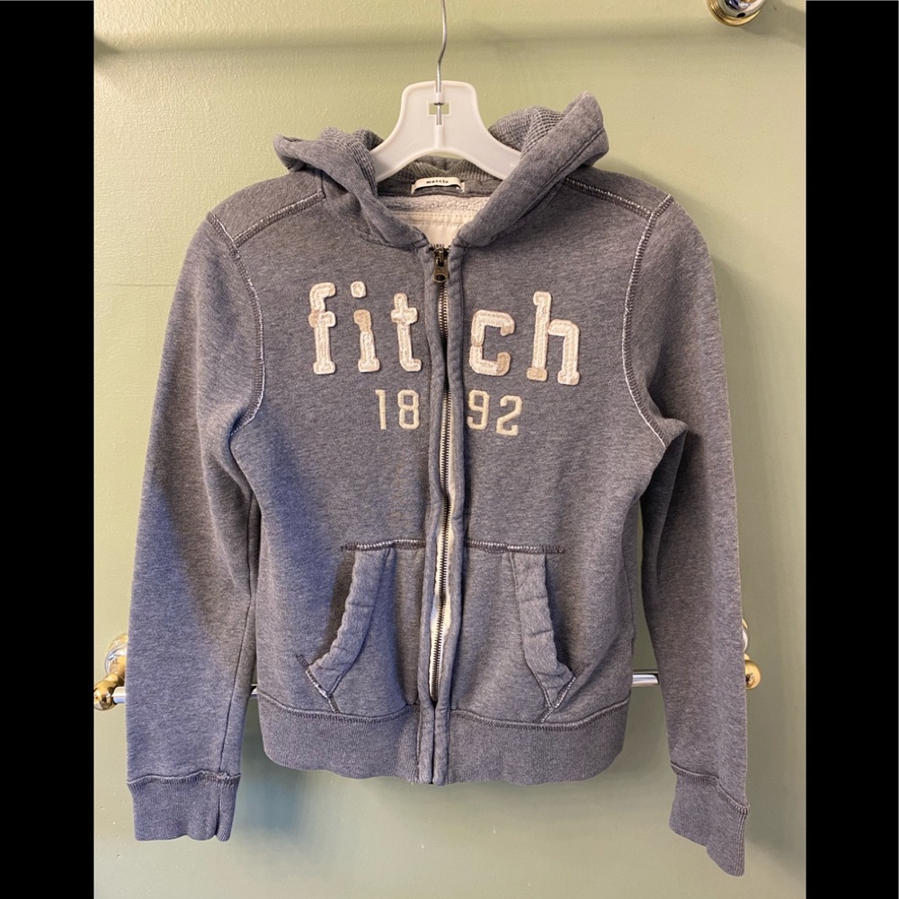 Abercrombie kids jacket w/ hood Sz M